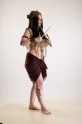 Moira Ancksunamun Cosplay Pose Daggers 